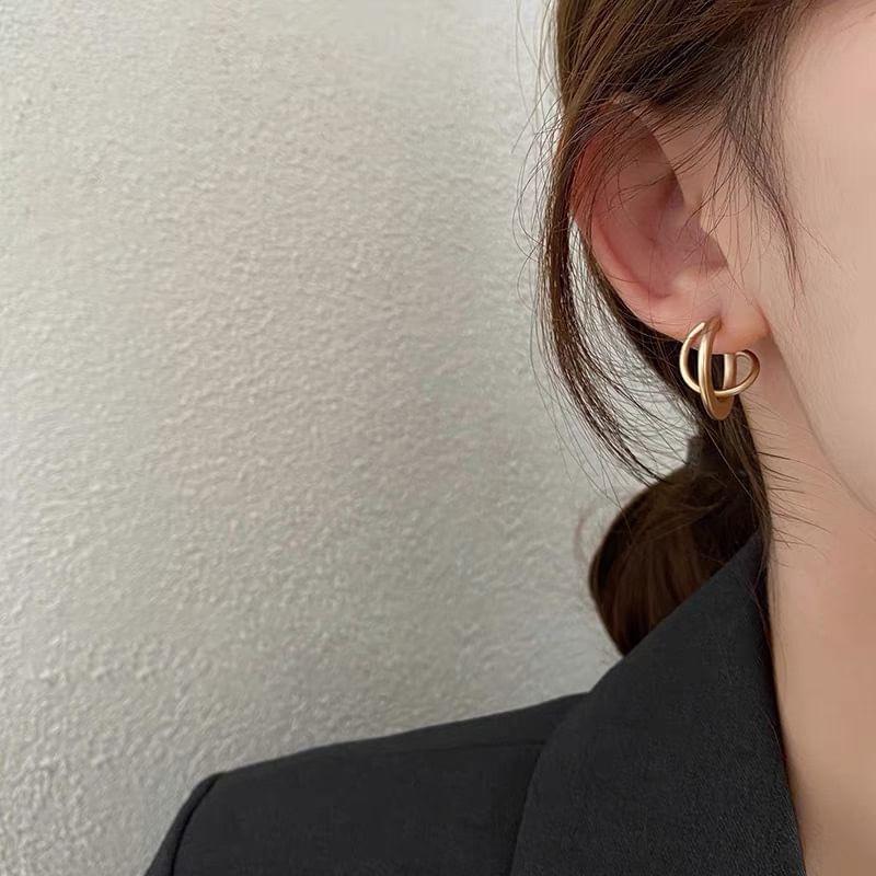 Alloy Hoop Earrings product image