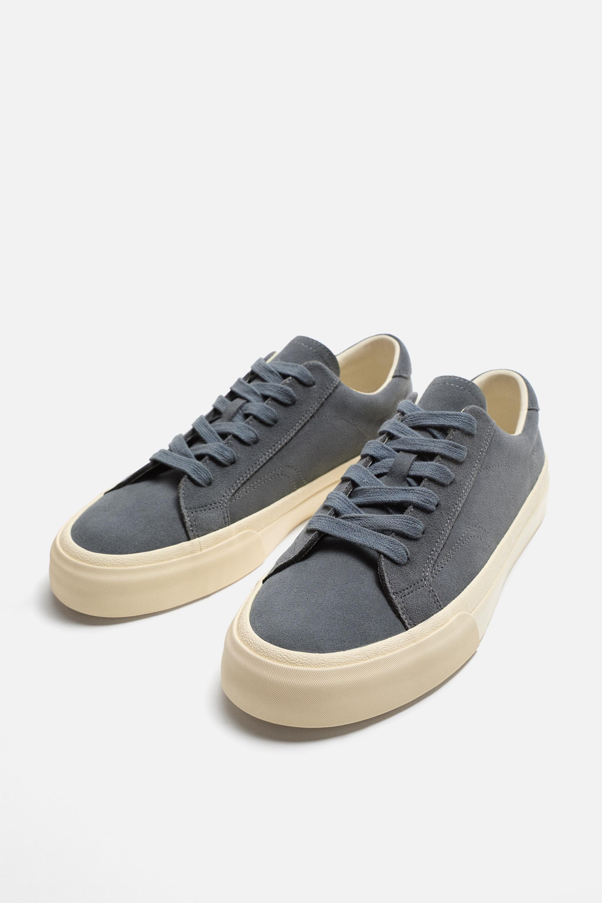 LEATHER SNEAKERS Product Image