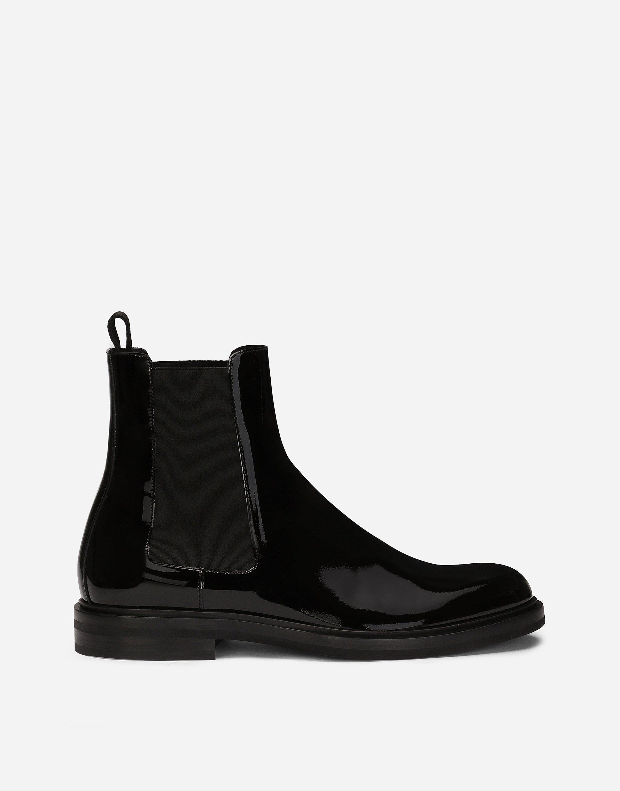 Brushed Ankle Boots In Nero Product Image