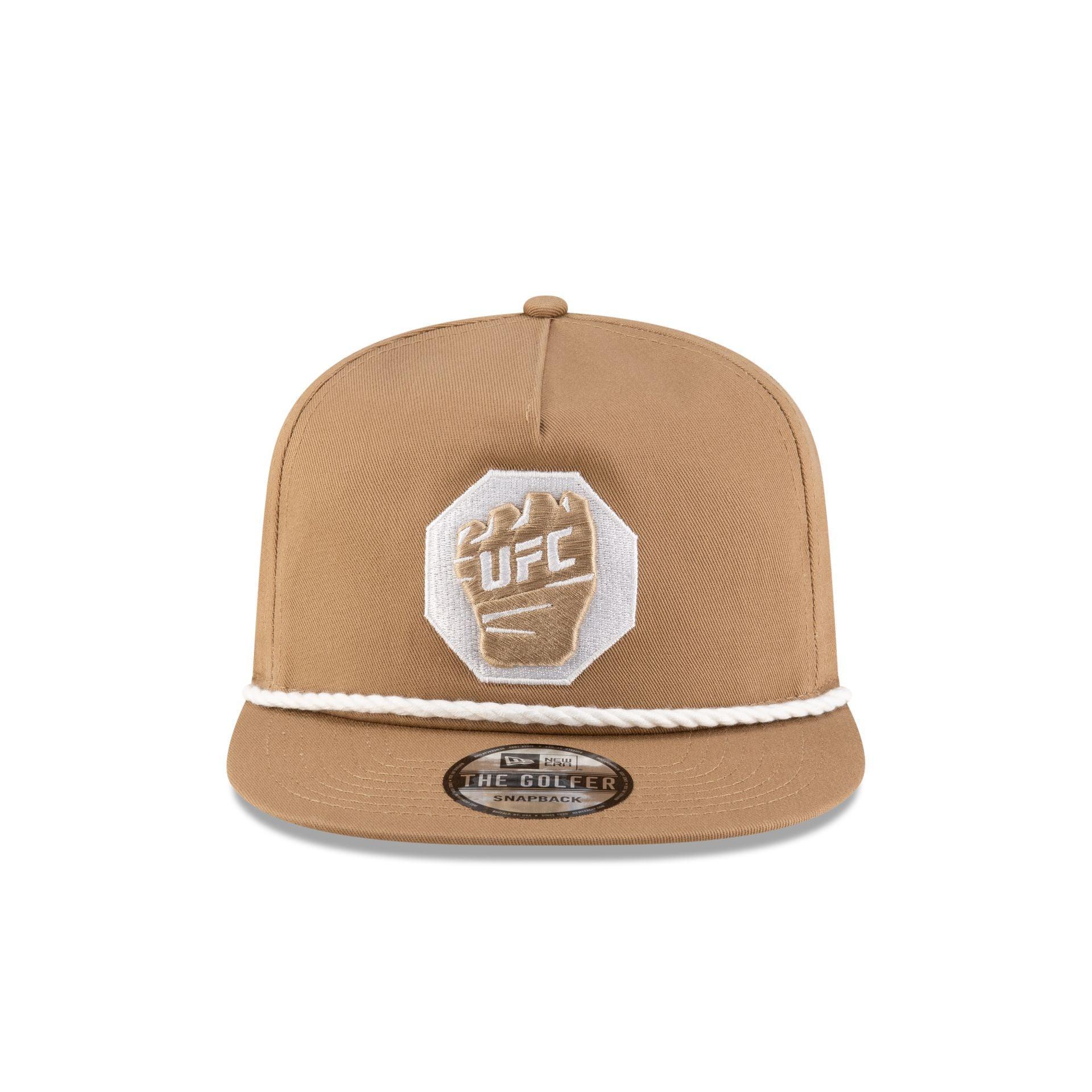 UFC Mexico Khaki Glove Golfer Snapback Hat Male Product Image