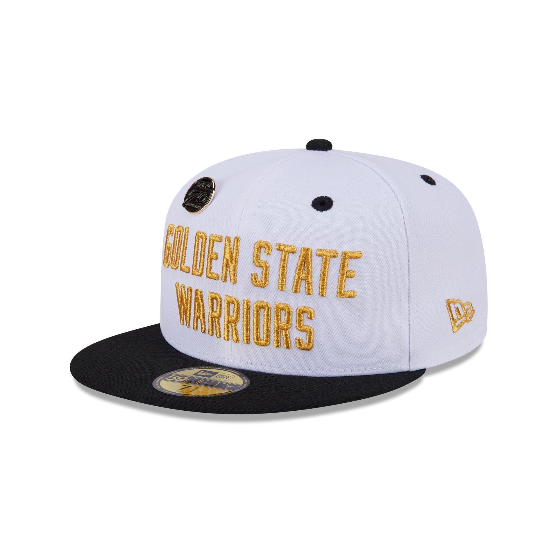 Golden State Warriors 70th Anniversary 59FIFTY Fitted Hat Male Product Image