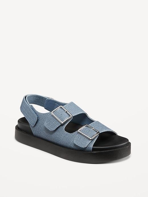 Chunky Buckle Strap Sandal Product Image