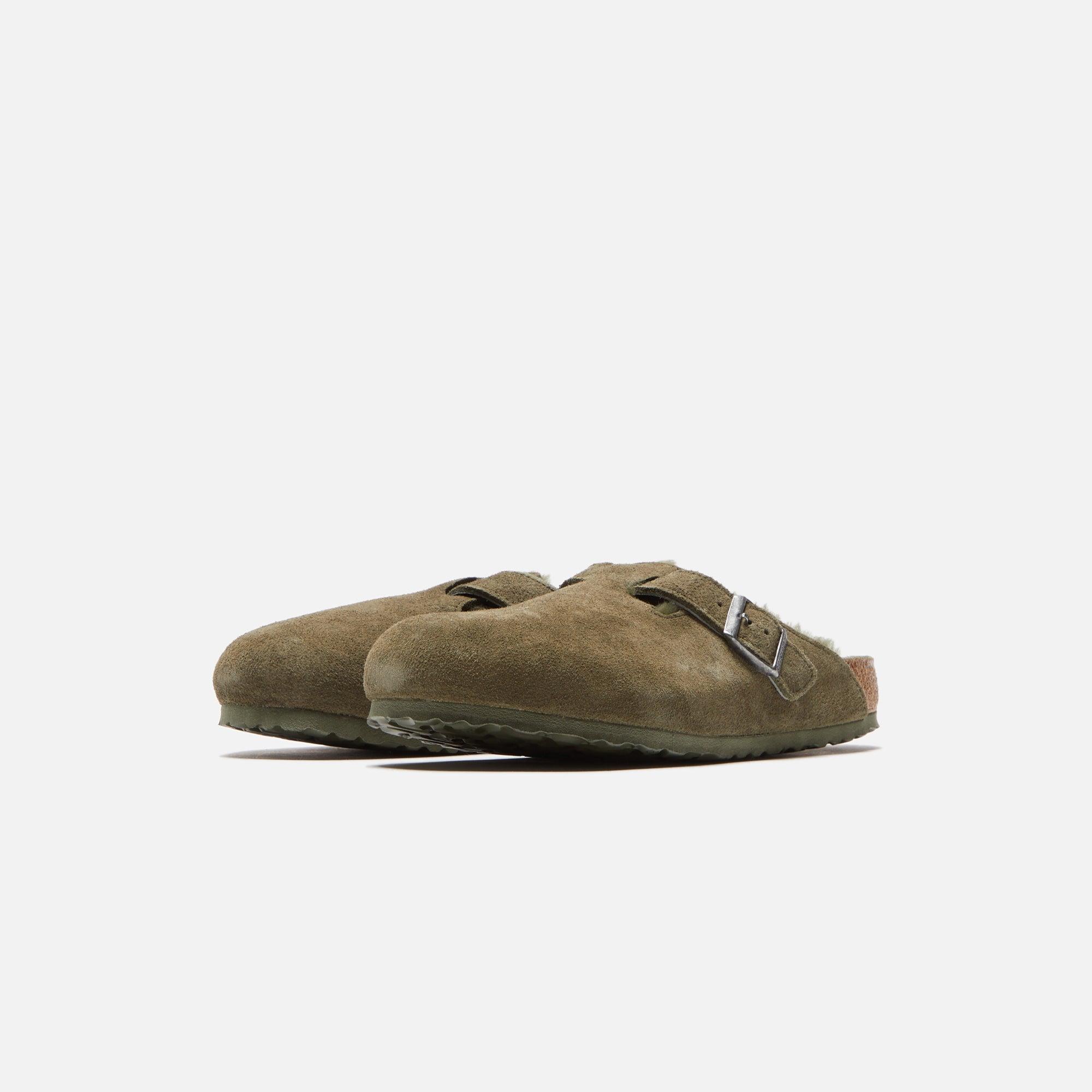 Birkenstock Boston Shearling - Thyme Male Product Image