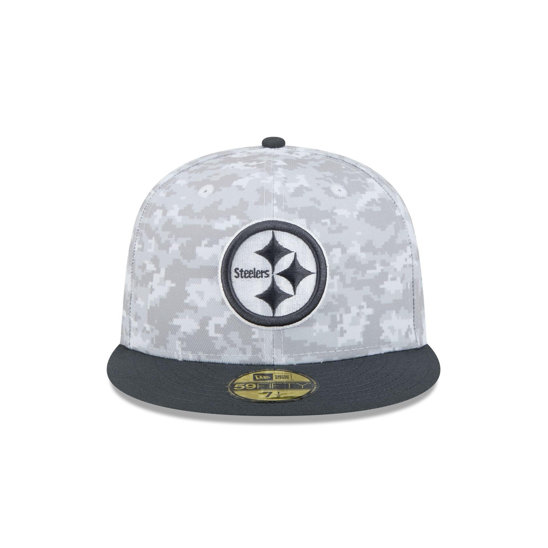 Pittsburgh Steelers 2024 Salute to Service 59FIFTY Fitted Hat Male Product Image