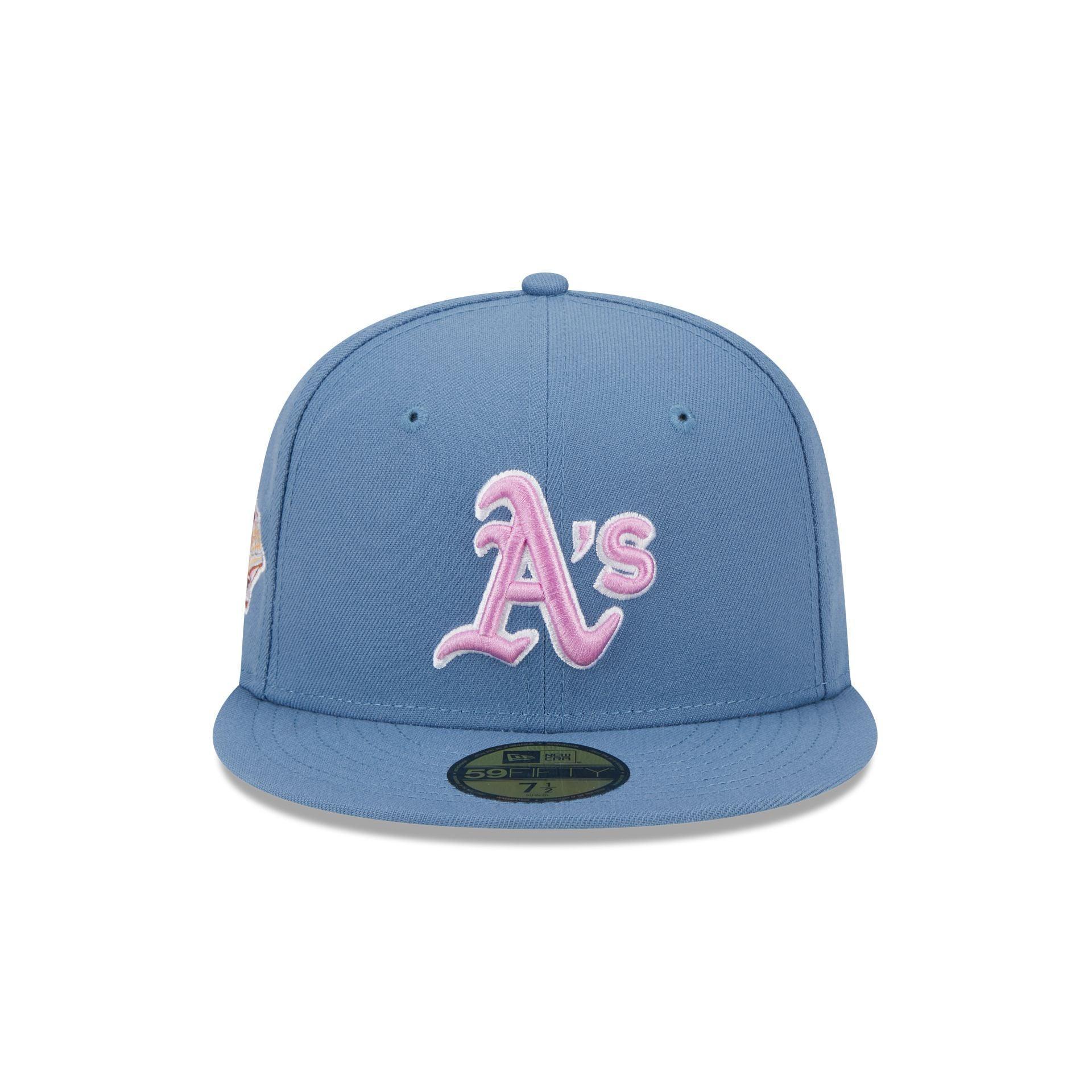 Oakland Athletics Color Pack Faded Blue 59FIFTY Fitted Hat Male Product Image