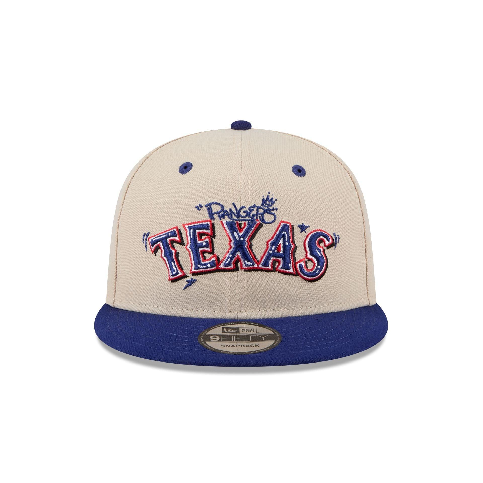 Texas Rangers Team Art 9FIFTY Snapback Hat Male Product Image