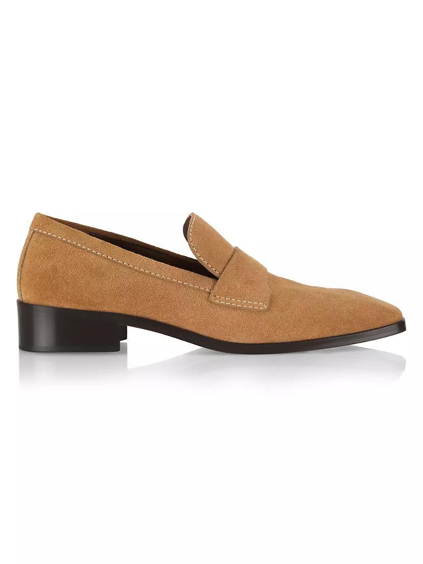 30MM Suede Loafers Product Image