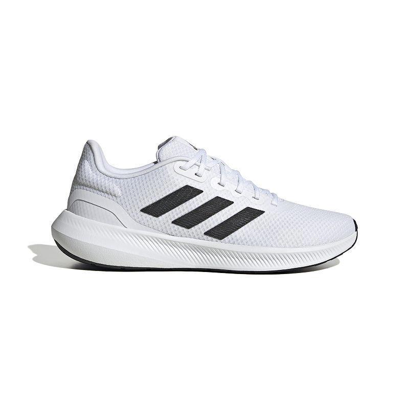 adidas Running Runfalcon 3.0 Black/White) Men's Shoes Product Image