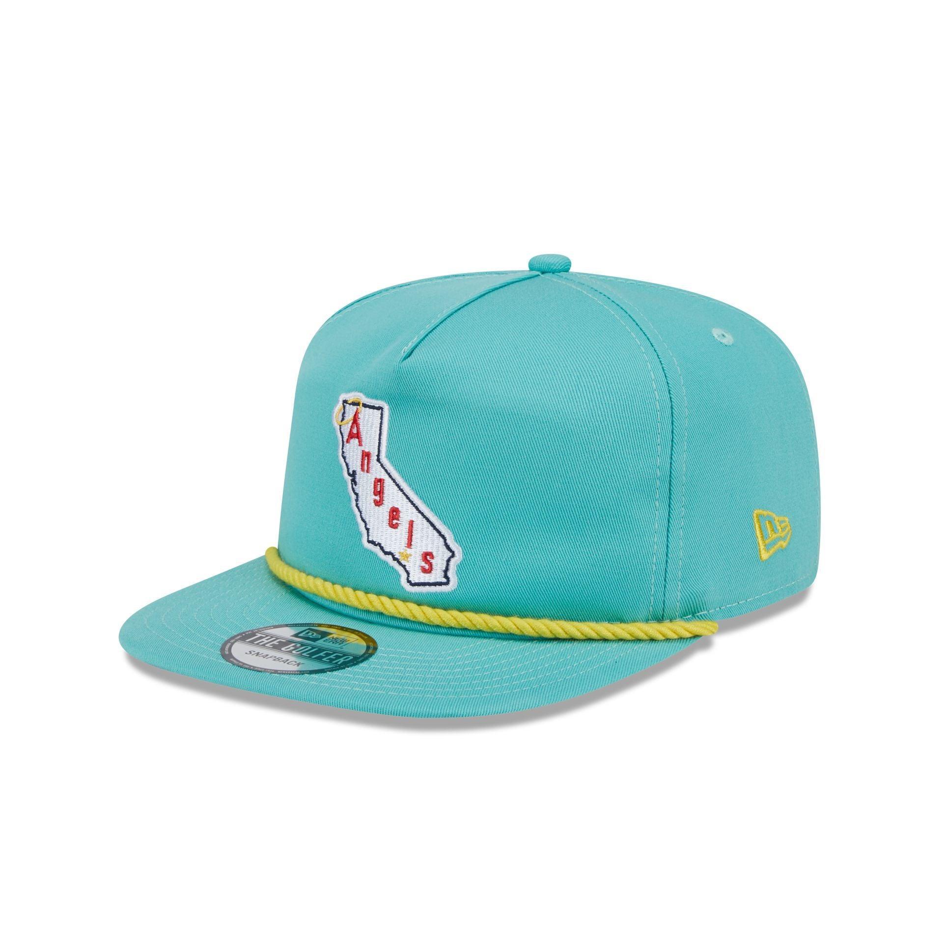 Los Angeles Angels Clear Mint Golfer Hat Male Product Image