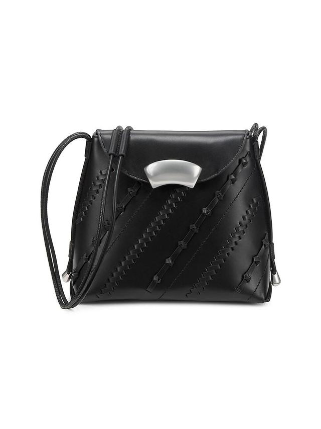 Womens Petite ID Soft Leather Shoulder Bag Product Image