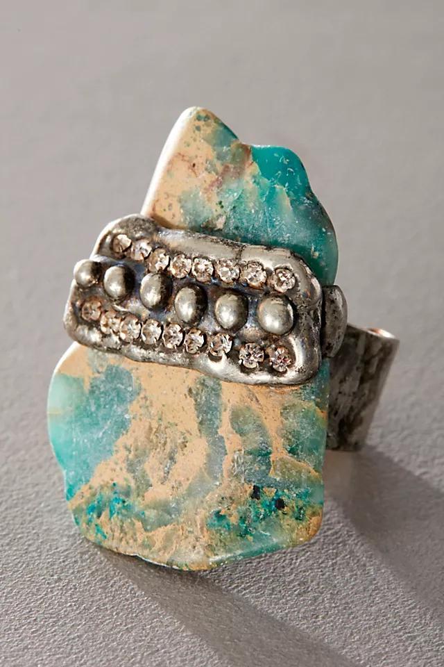 Mikal Winn Carved Labradorite Ring Product Image