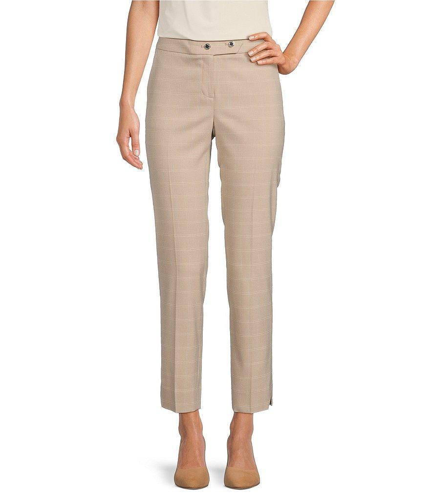 Calvin Klein Cropped Slim Leg Pants Product Image