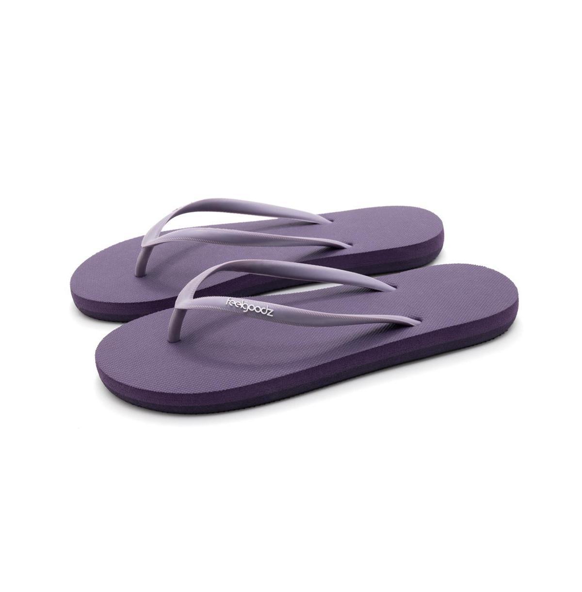 Feelgoodz Womens Slimz Ultra Natural Rubber Flip-Flip Thong Sandals Product Image