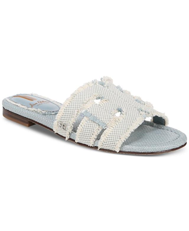 Sam Edelman Womens Bay Fray Emblem Slide Sandals Product Image