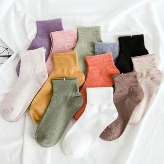 Set of 5 Pairs: Plain Socks Product Image