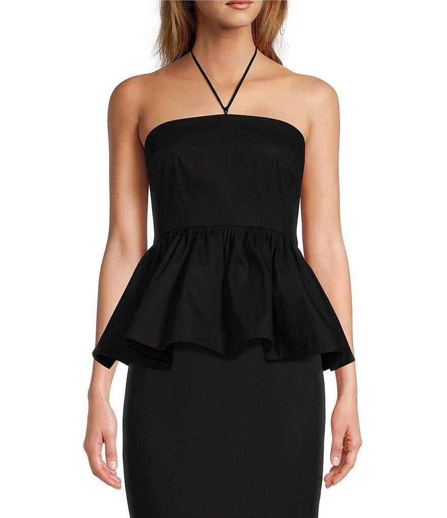 Antonio Melani x The Style Bungalow Amore Peplum Strapless Top Product Image