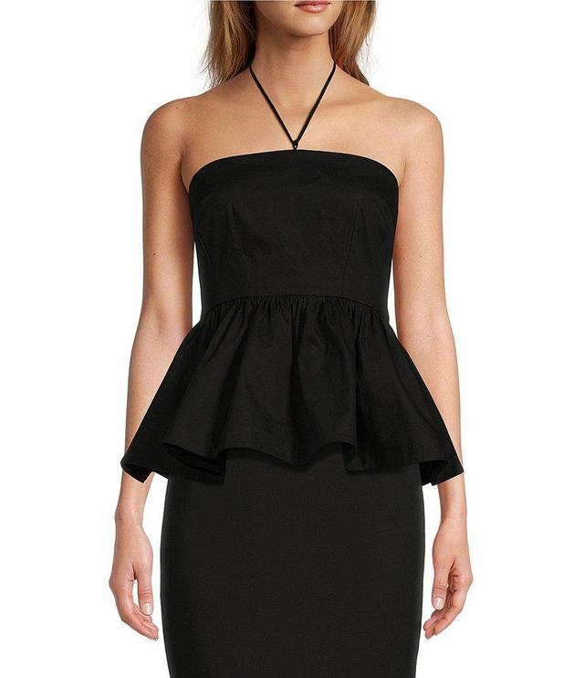 Antonio Melani x The Style Bungalow Amore Peplum Strapless Top Product Image