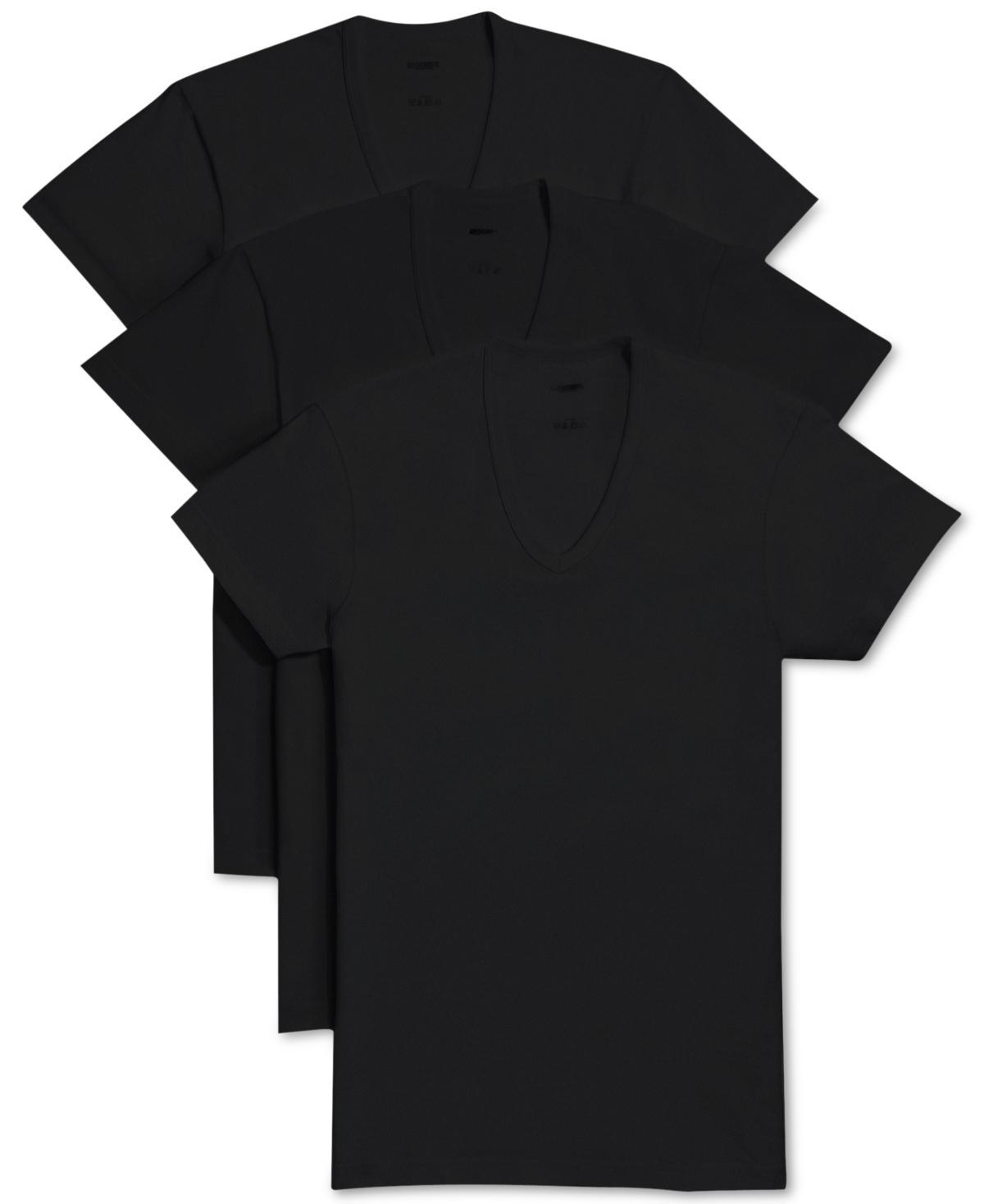 2(X)IST 3-Pack ESSENTIAL Slim Fit V-Neck T-Shirt Men's T Shirt Product Image