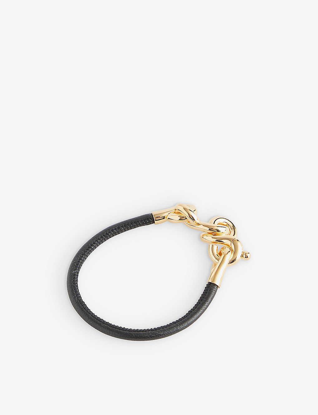 BOTTEGA VENETA Knot Bracelet In Black Product Image