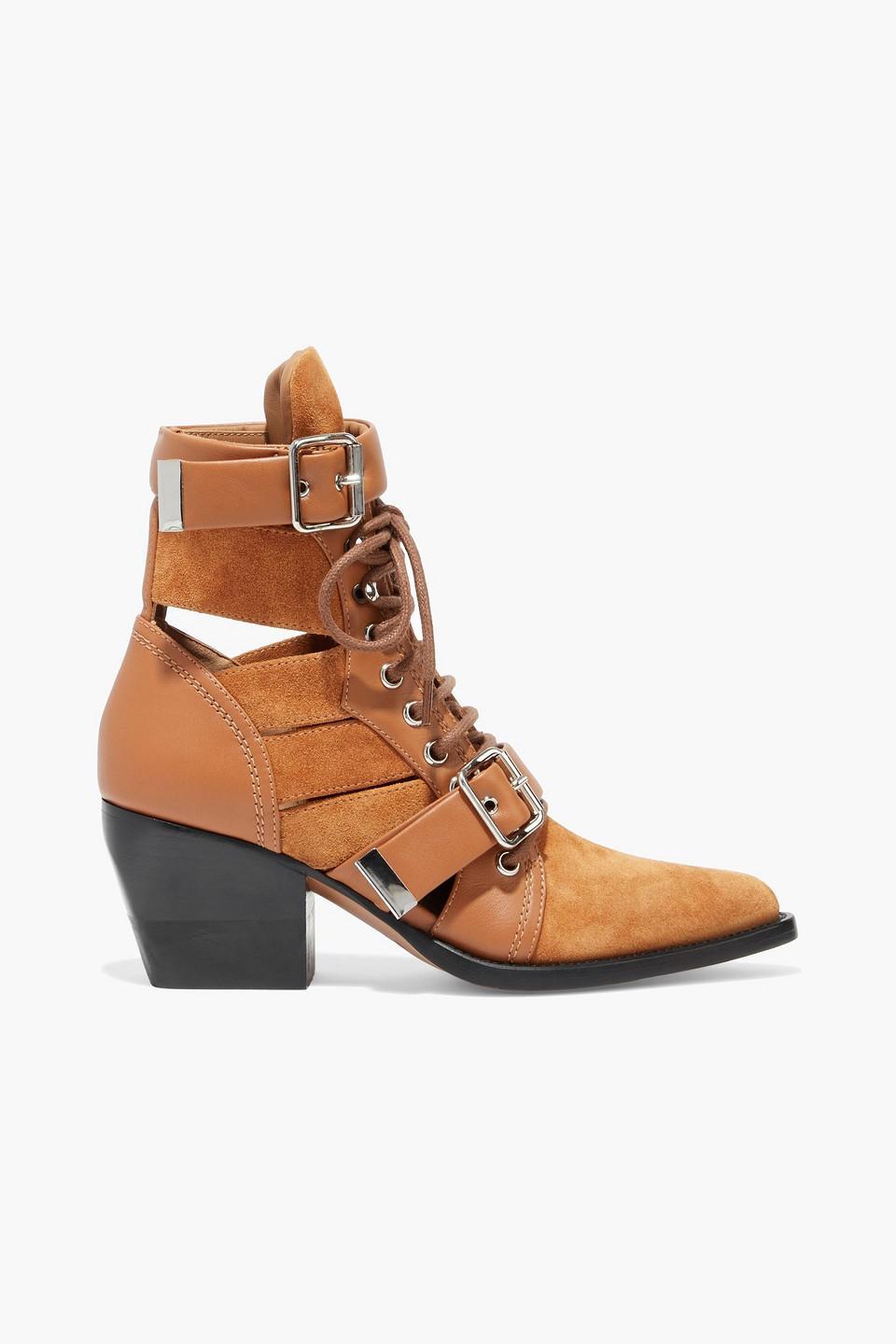 CHLOÉ Ankle Boots In Brown Product Image