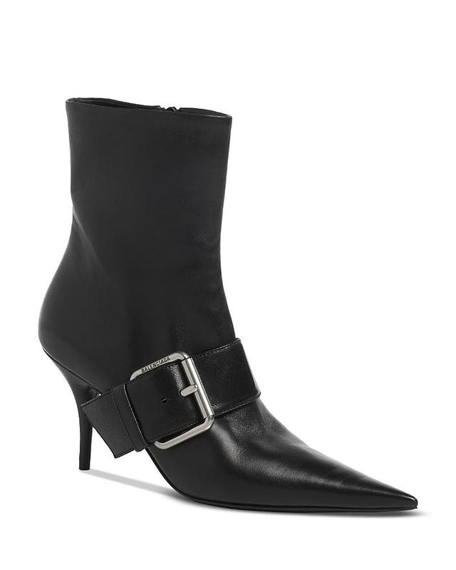 Balenciaga Womens Knife Belted M80 Booties Product Image