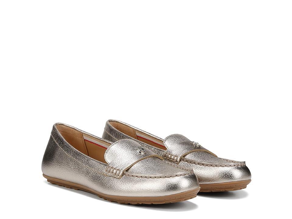 Naturalizer Evie (Warm Silver Leather) Women's Flat Shoes Product Image