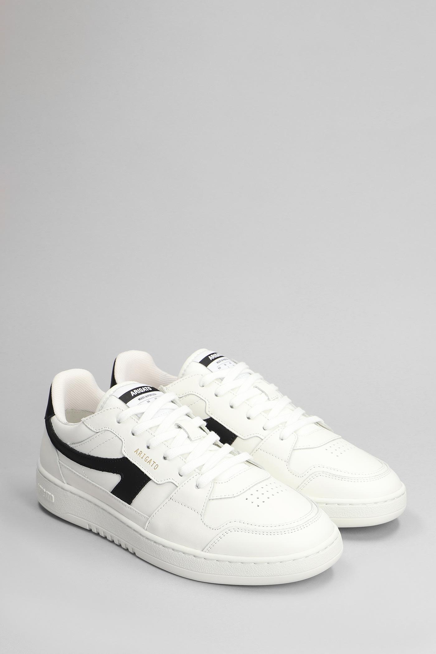 AXEL ARIGATO Dice-a Sneaker Sneakers In White Leather In Multicolor Product Image