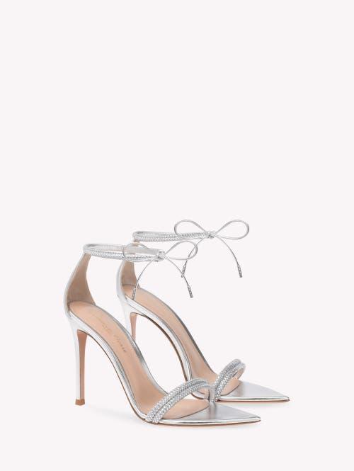 GIANVITO ROSSI Montecarlo In Silver Product Image