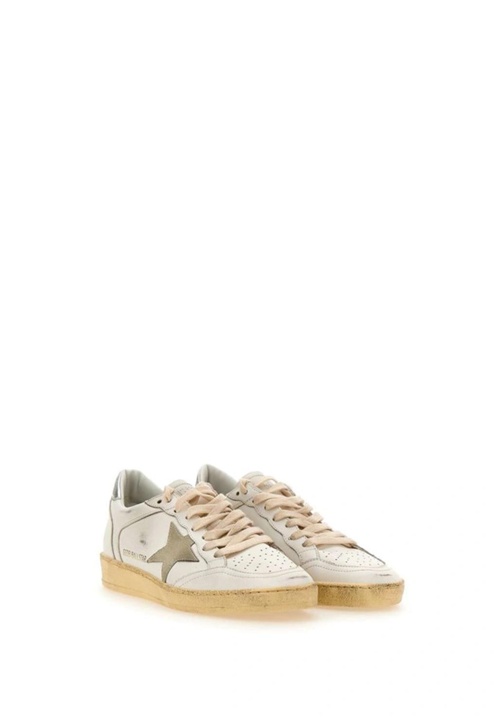 GOLDEN GOOSE Ball Star Sneaker In White Product Image