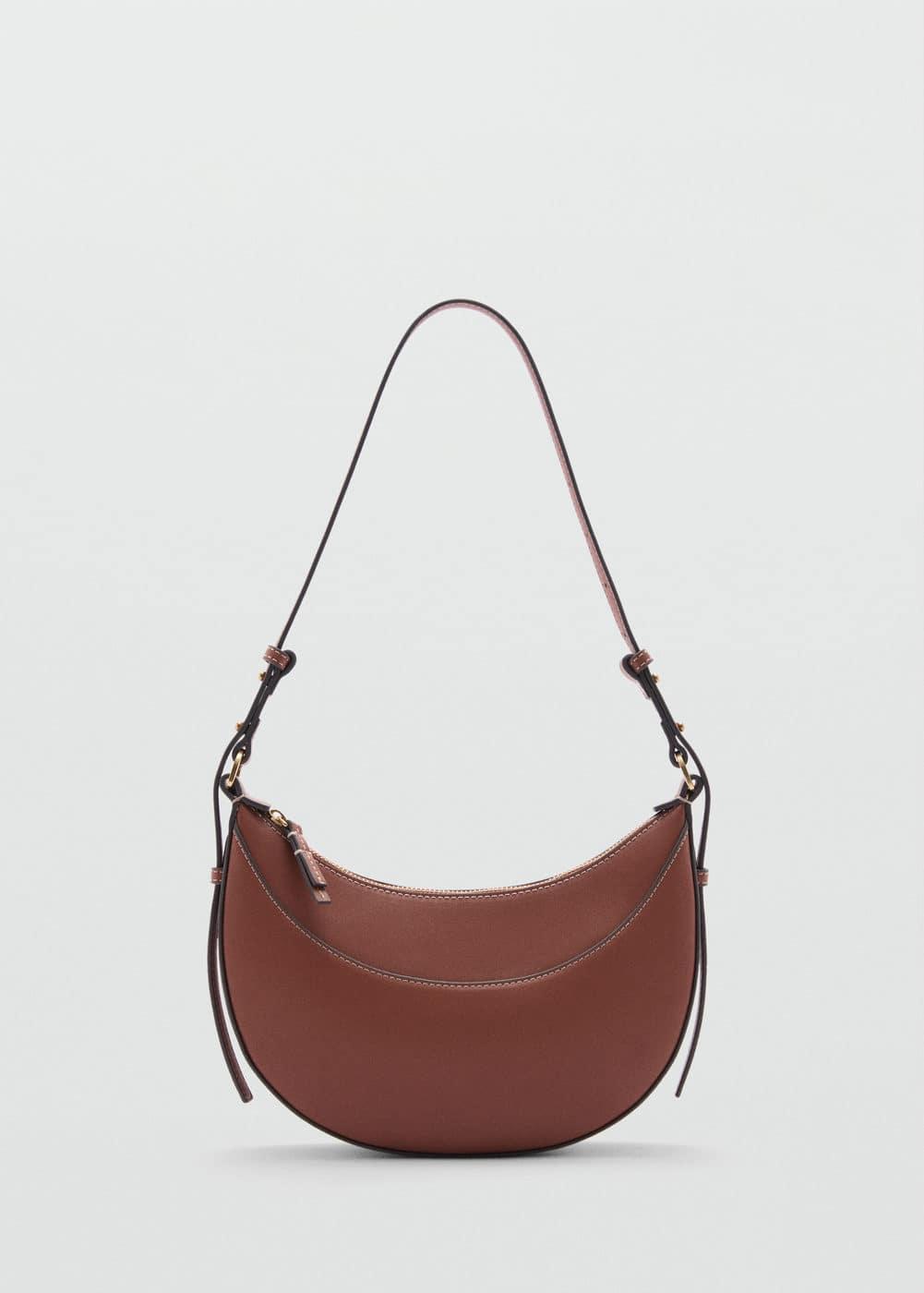 MANGO - Oval short handle bag - One size - Women Product Image