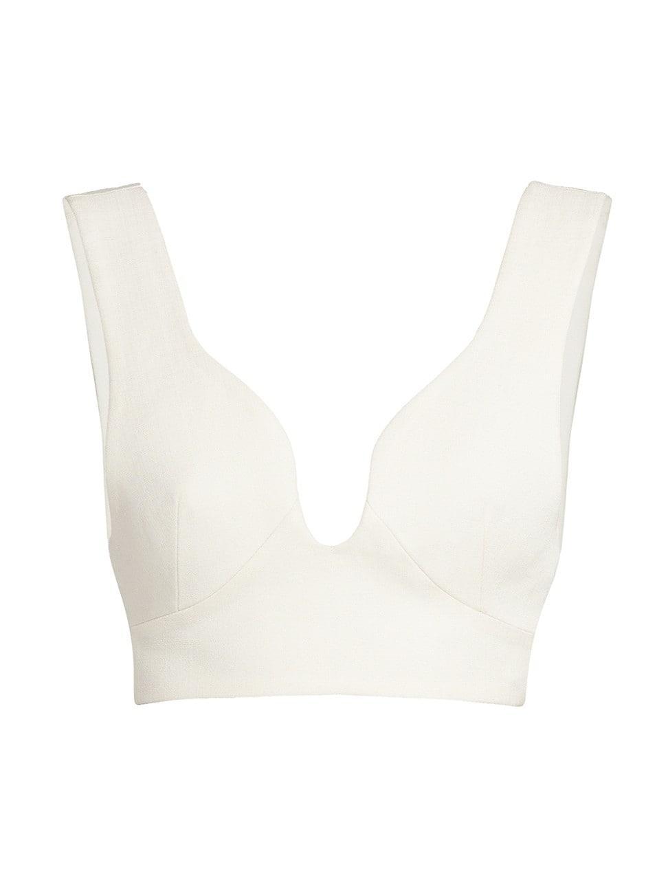 Womens Open-Back Crop Top product image