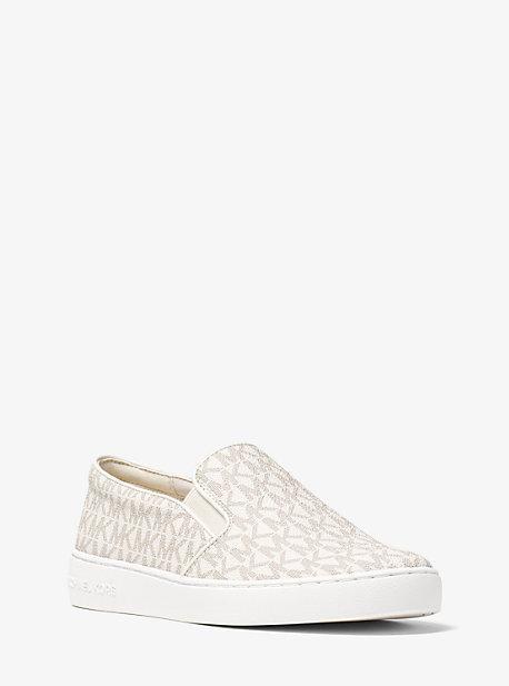 Michael Michael Kors Womens Keaton Slip-On Logo Sneakers Product Image