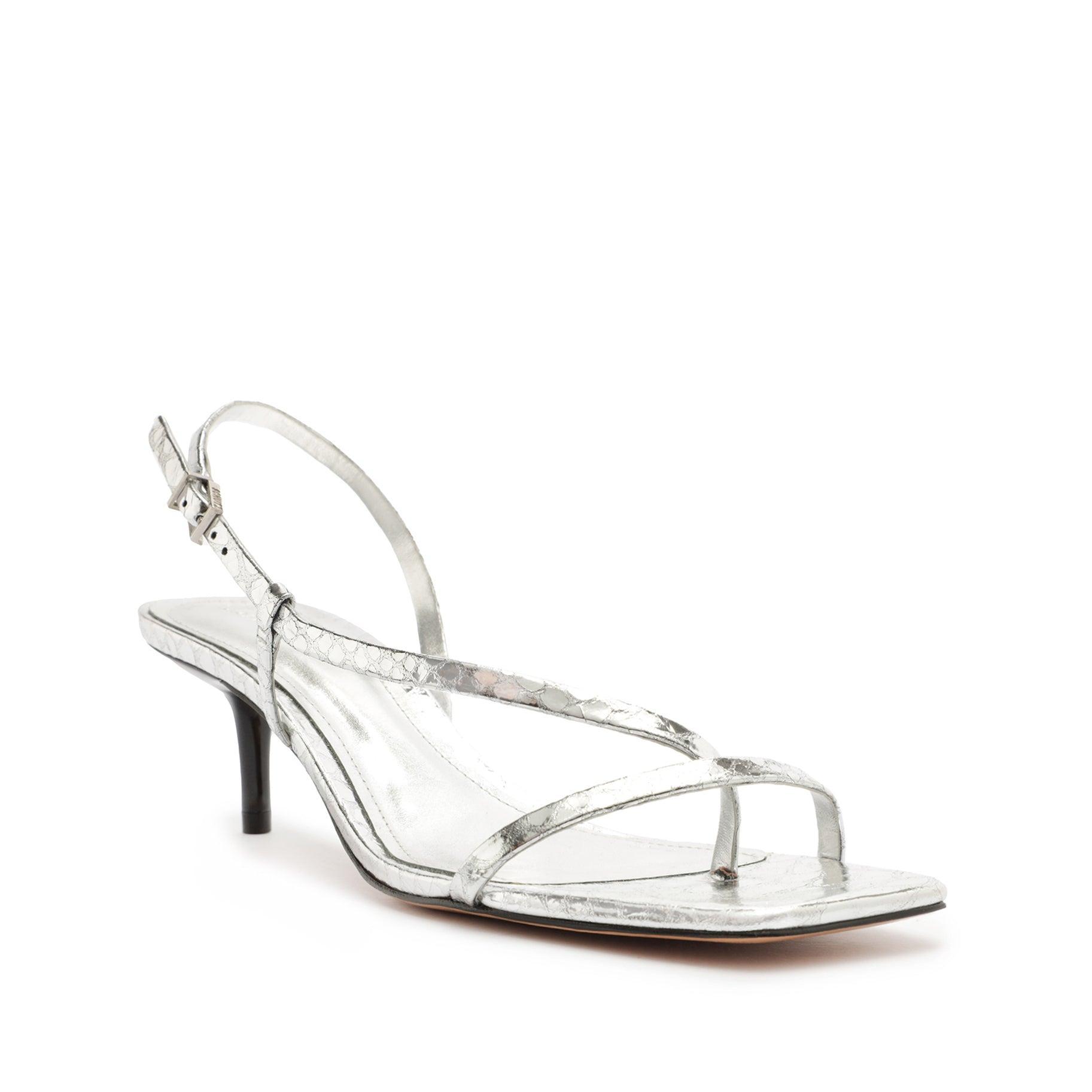 Heloise Metallic Leather Sandal Female Product Image