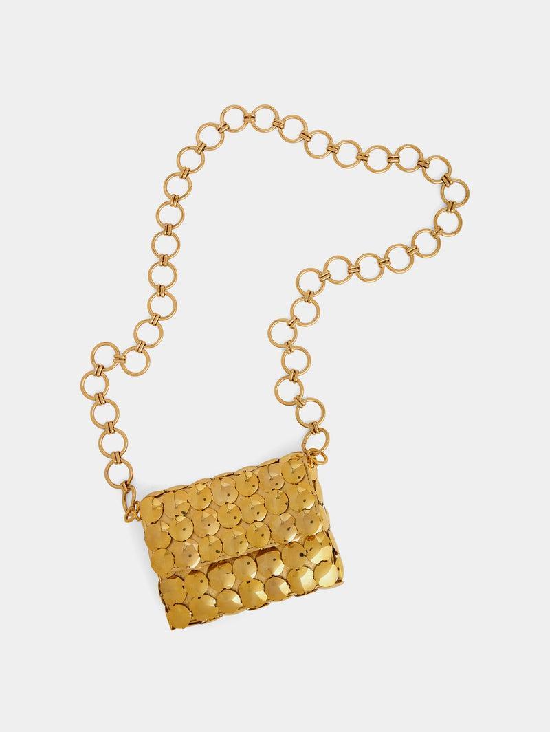 gold Quilted bag Product Image