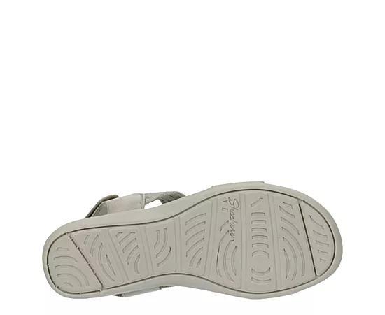 Skechers Womens Arya Scalloped Knit Sling Sandal Product Image