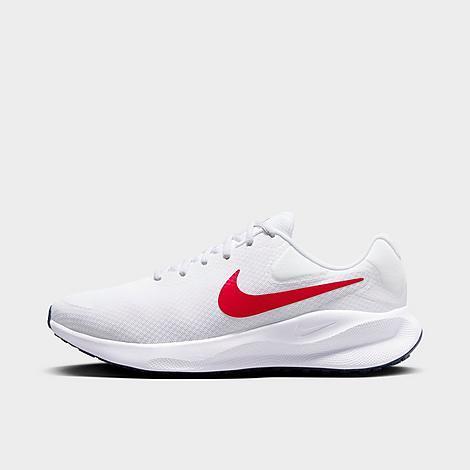 Nike Revolution 7 Mens Road Running Shoes White Product Image