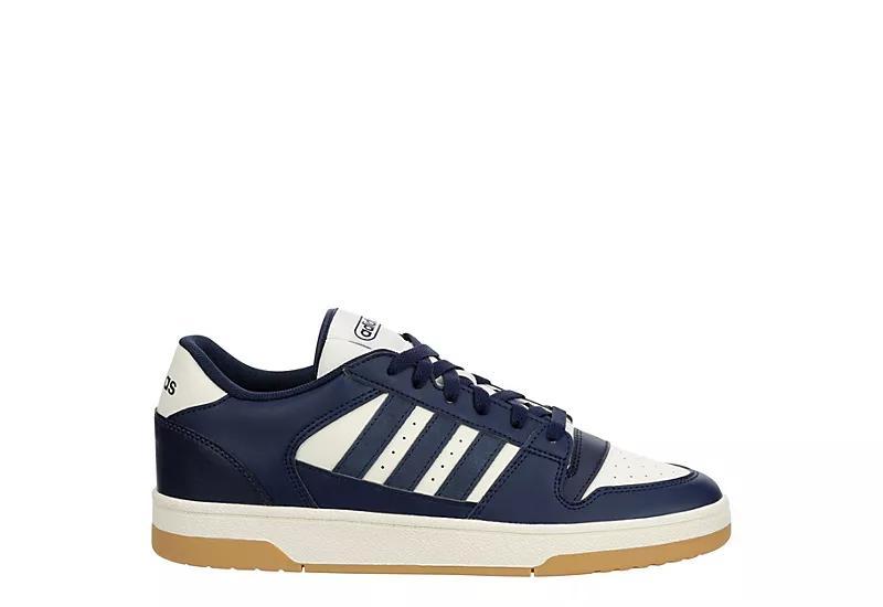 adidas Break Start Mens Basketball Shoes Blue Blue White Product Image