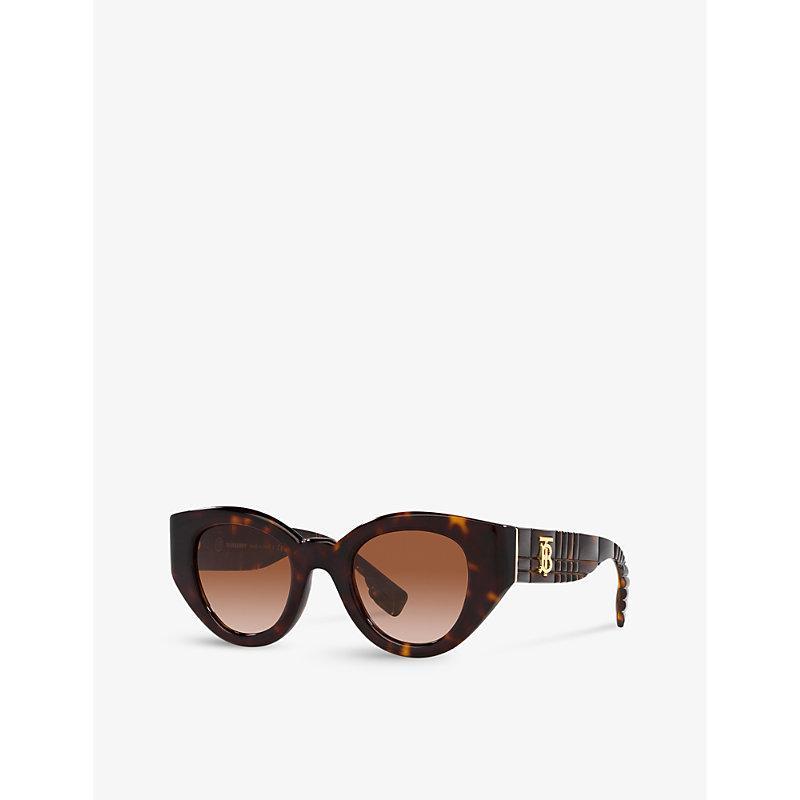 BURBERRY Woman Sunglass Be4390 Meadow In Havana Product Image