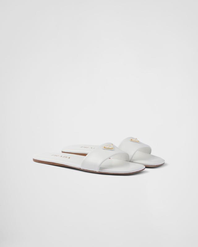 Leather slides Product Image