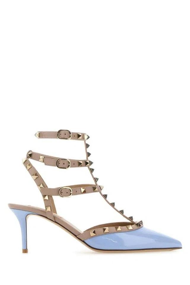 Heeled Shoes In Light Blue Product Image