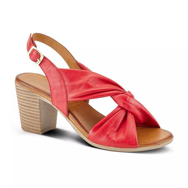 Spring Step Madeleine Womens Leather Dress Sandals Product Image