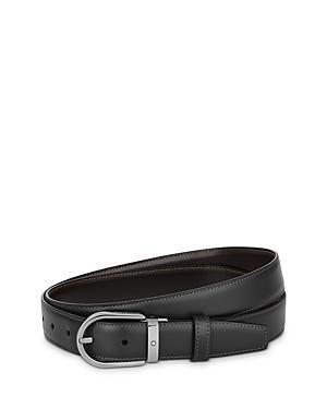 Montblanc Horseshoe Buckle Reversible Leather Belt Product Image