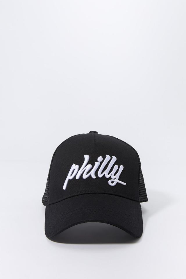 Philly Embroidered Trucker Hat Male Product Image