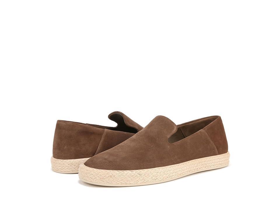 Vince Emmitt Slip-On Espadrille Loafers (Hickory Suede) Men's Lace-up Boots Product Image