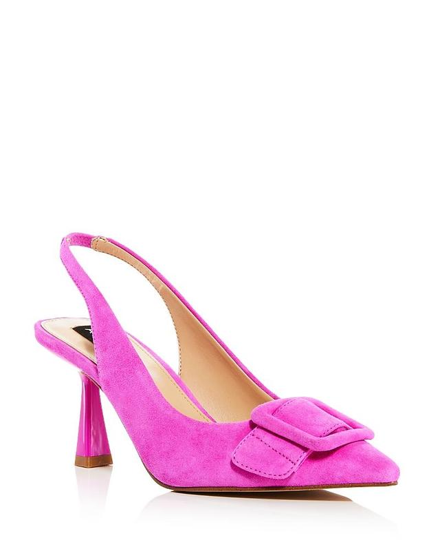 Aqua Womens Bell Slingback Pointed Toe Pumps - 100% Exclusive Product Image