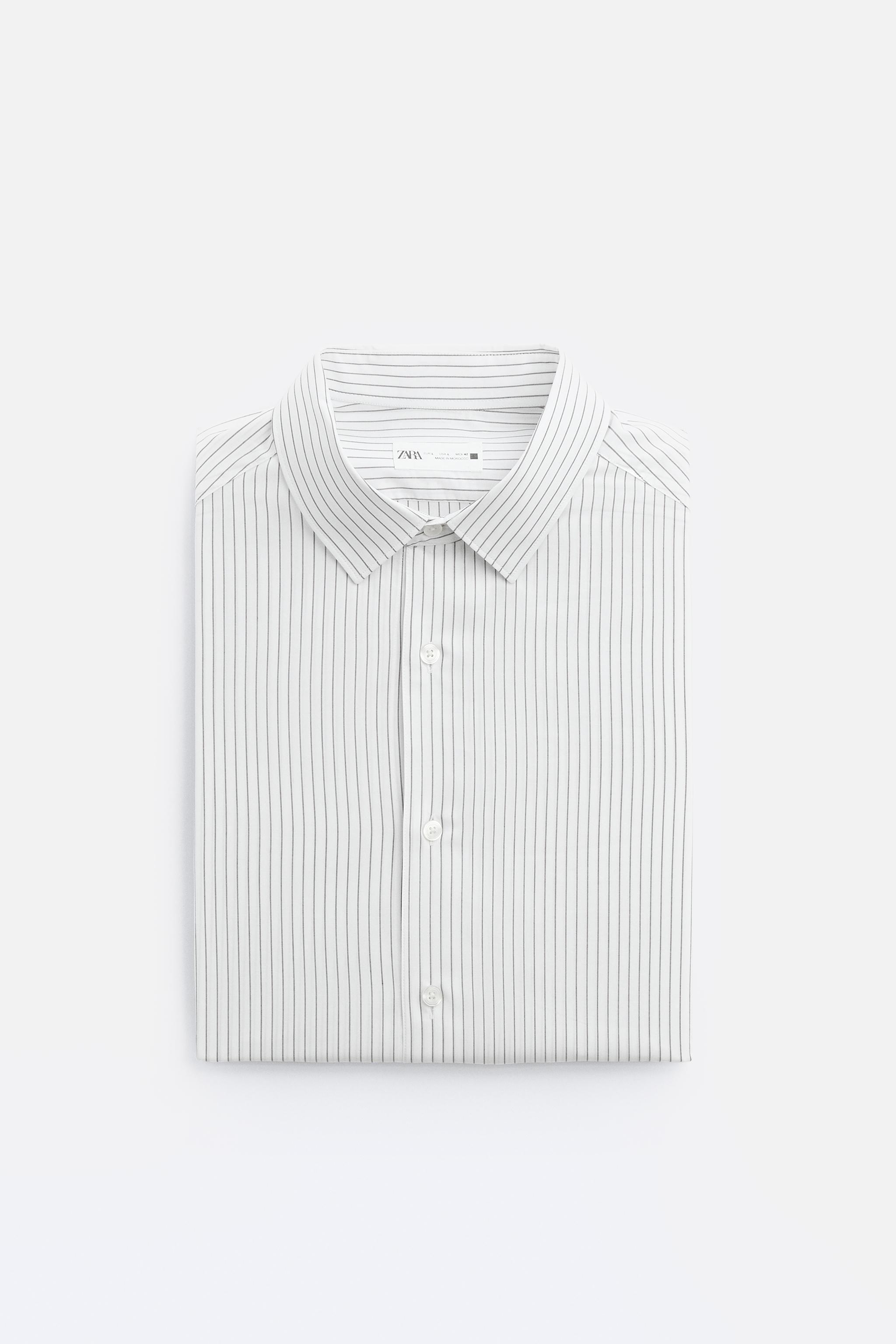 LYOCELL - COTTON STRIPED SHIRT Product Image