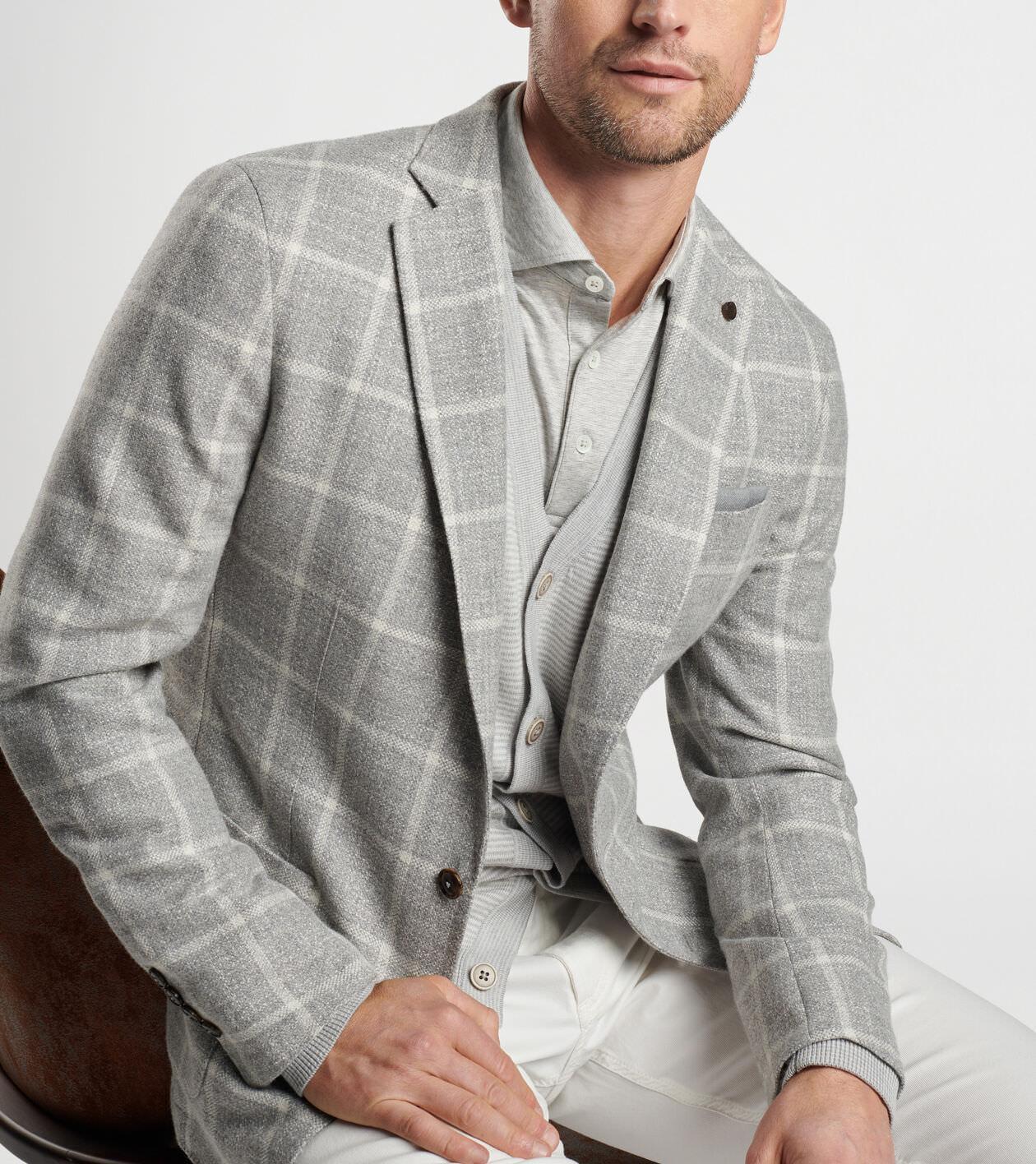 Dunne Windowpane Soft Jacket Product Image