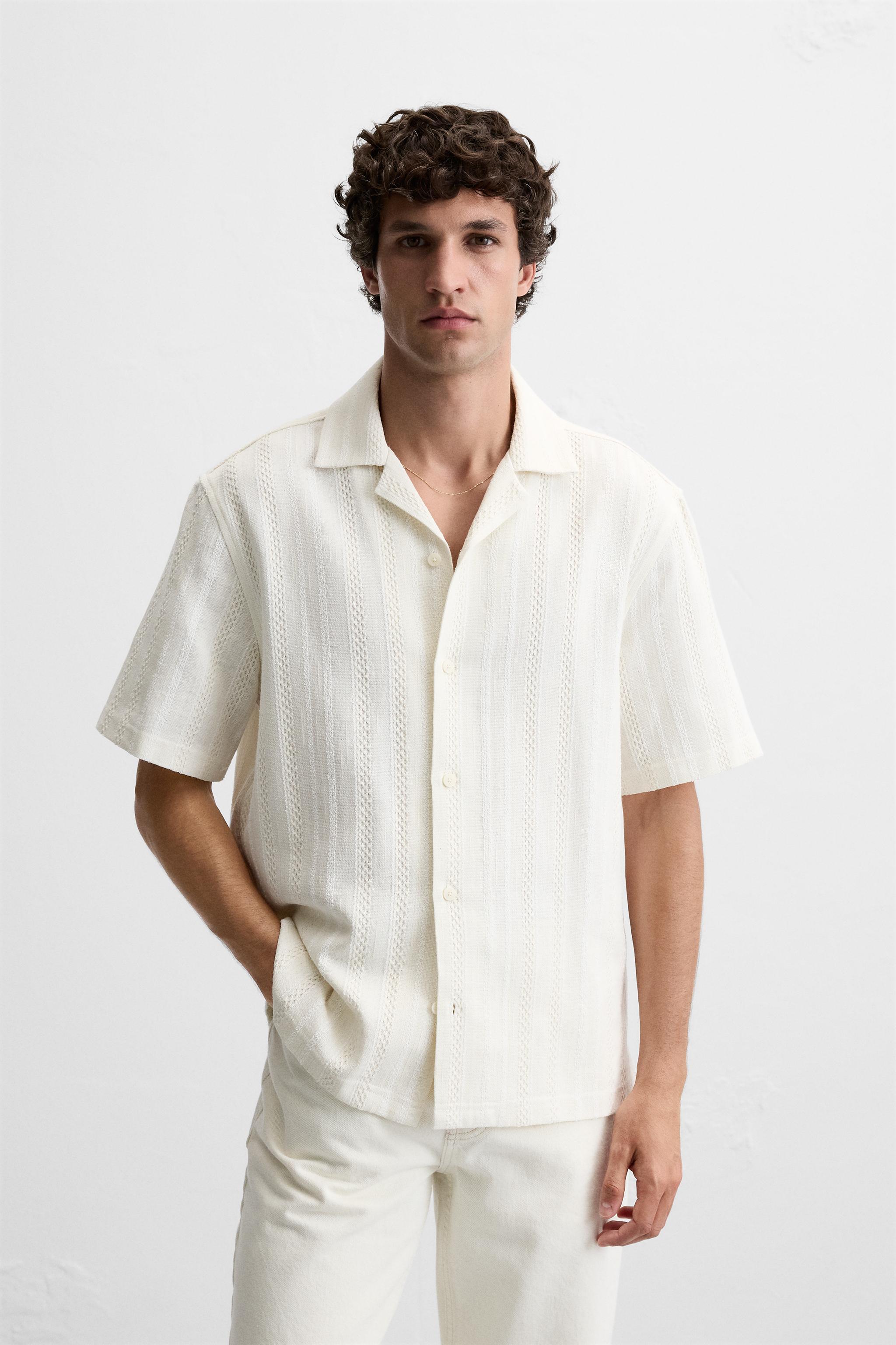 STRIPED JACQUARD SHIRT Product Image