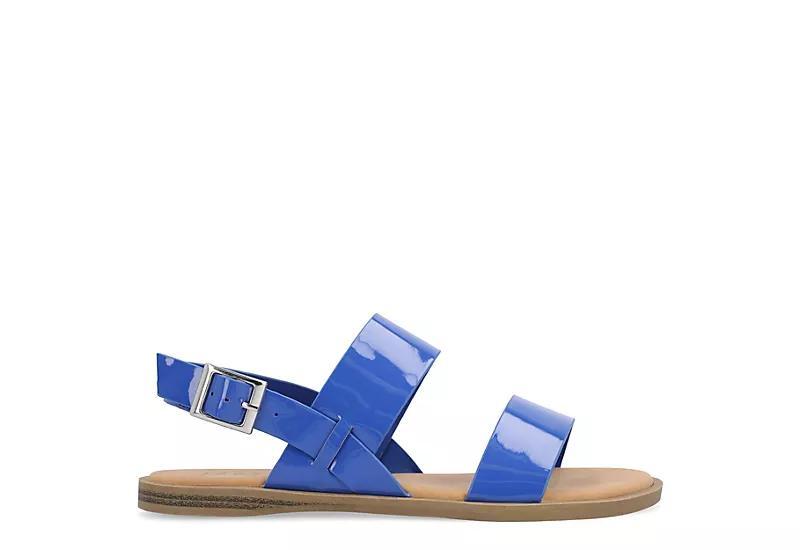 Journee Collection Womens Lavine Wide Flat Sandal Product Image