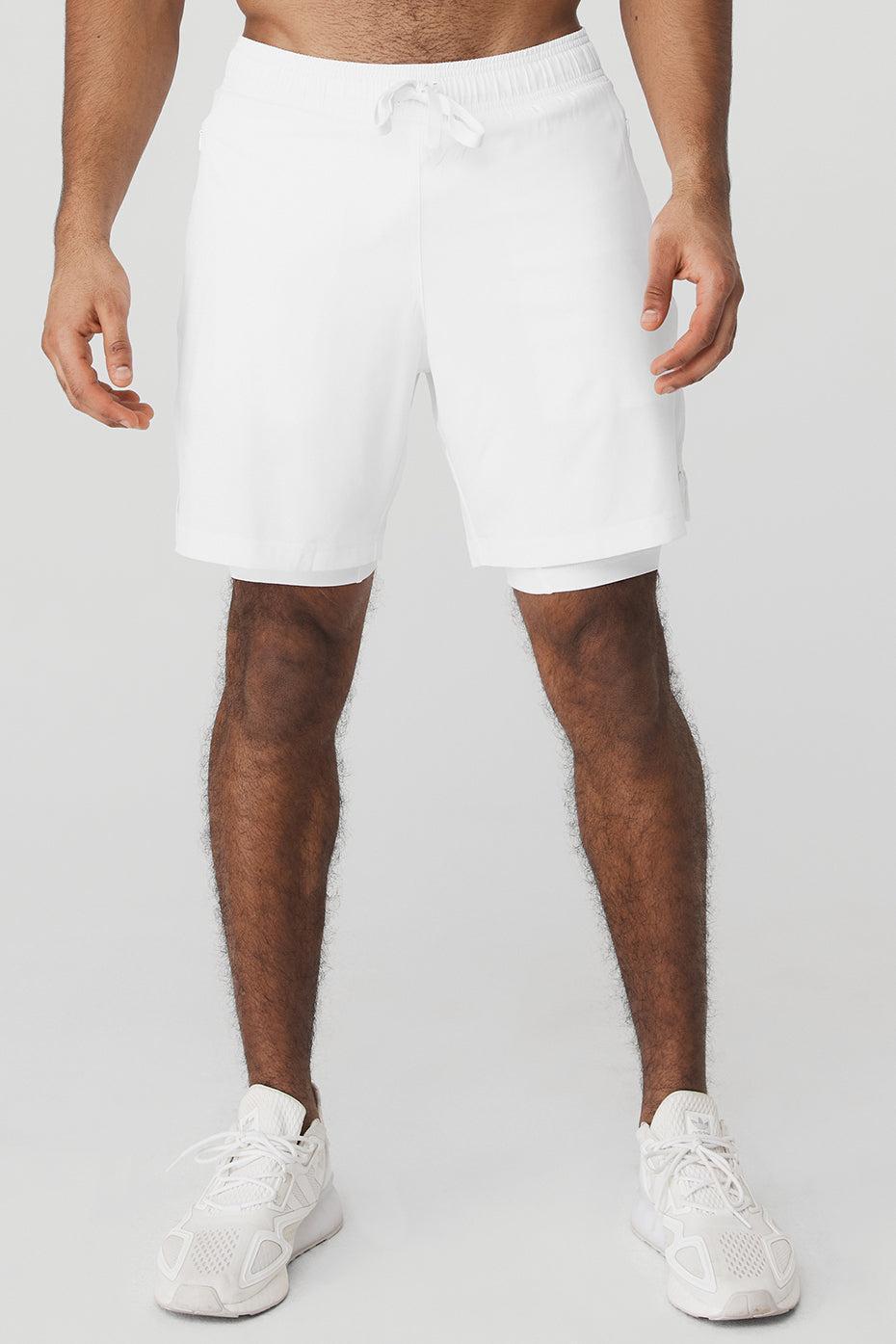 Mens 7 Unity 2-in-1 Fleece Shorts Product Image